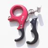 Hunting Bow Release Aid 3 or 4 Finger Release Aid Compound Bow Release Grip Button Release for Archery Shooting Target Trigger (Red) view 2