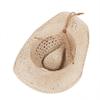 Men's Women's Floppy Packable Straw Hat Beach Cap Newsboy Cap Fedora Hat UPF 50+ Roll Up Foldable Large Brim Outback Sun Hat with Adjustable Chin Cord Strap Outdoor Fishing Cap Safari Hat (Beige-A) view 2