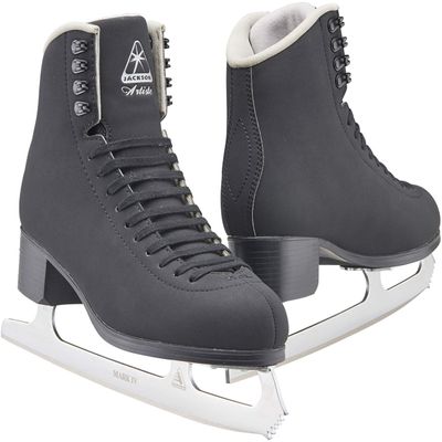 Jackson Ultima Artiste Men's/Boy's Figure Ice Skates - Boys Size 1.5 / Width: M, Black, (Artiste JS1793)