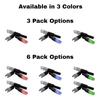 New Archery Products Thunderglo Compound Bow LED Illuminated Auto Turn-On Arrow Nocks - Blue (6 Pack) view 2