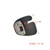 SHARROW Archery Finger Tabs Leather Thumb Ring Finger Protector Guard for Recurve Bow Left and Right Hand (red Left Hand) view 2