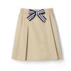 French Toast Girls 4-20 Pull-On Twill Scooter with Striped Bow (Khaki, 10) view 1