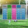 CWVLC Toddler Soccer Socks Kids Football Sport 3 Pairs Team Athletic Knee High Long Tube Cotton Compression Socks White X-Small (12C-13C Kids/ 1Y-3Y Youth) view 3