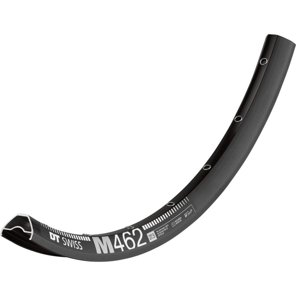 DT Swiss M 462 27.5" Tubeless-Ready Disc Rim: 28h, Black
