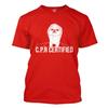 CPR Certified - Dwight Dummy Face Men's T-Shirt (Red, Small) view 1