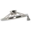 NovelBee 5 Spoke Dia.13-1/2" Stainless Steel Boat Steering Wheel with Control Knob and Cap view 3