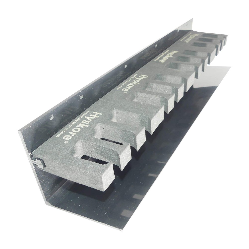 HYSKORE #30316 Double Stack Modular Magazine Storage Rack Wall-Mount Organizer for Glock & High-Capacity Pistol Mags Holds 12 Double-Stack Magazines, Closed Cell Foam with Vinyl Reinforced Shelf