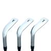Extreme X5 Short Senior Men's Complete Golf Wedge Set: 52 Approach Wedge (AW), 56 Sand Wedge (SW), 60 Lob Wedge (LW) Right Handed (Short Men - 5' to 5'4") with Premium Arthritic Men's Golf Grip view 2