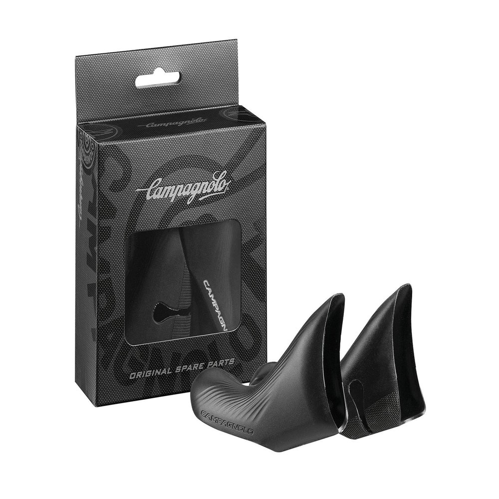 Campagnolo Record 12 Brake Hoods Black Pair - EC-RE700