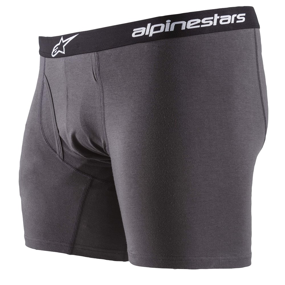Alpinestars 1210-25001-18-LG Cotton Brief Charcoal Lg