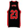VWAQ Custom Basketball Jersey Removable Wall Decal Personalized Name and Number - BB5 (Black, 36"H X 18.5"W) view 1