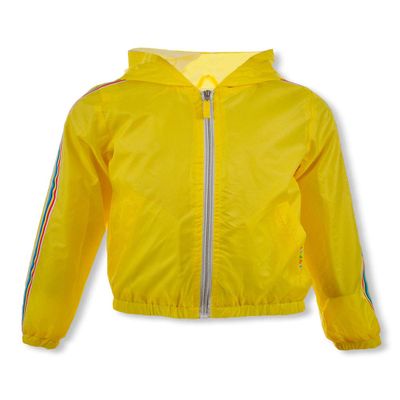 Pink Platinum Toddler Girls Windbreaker Jacket, Yellow, 3T