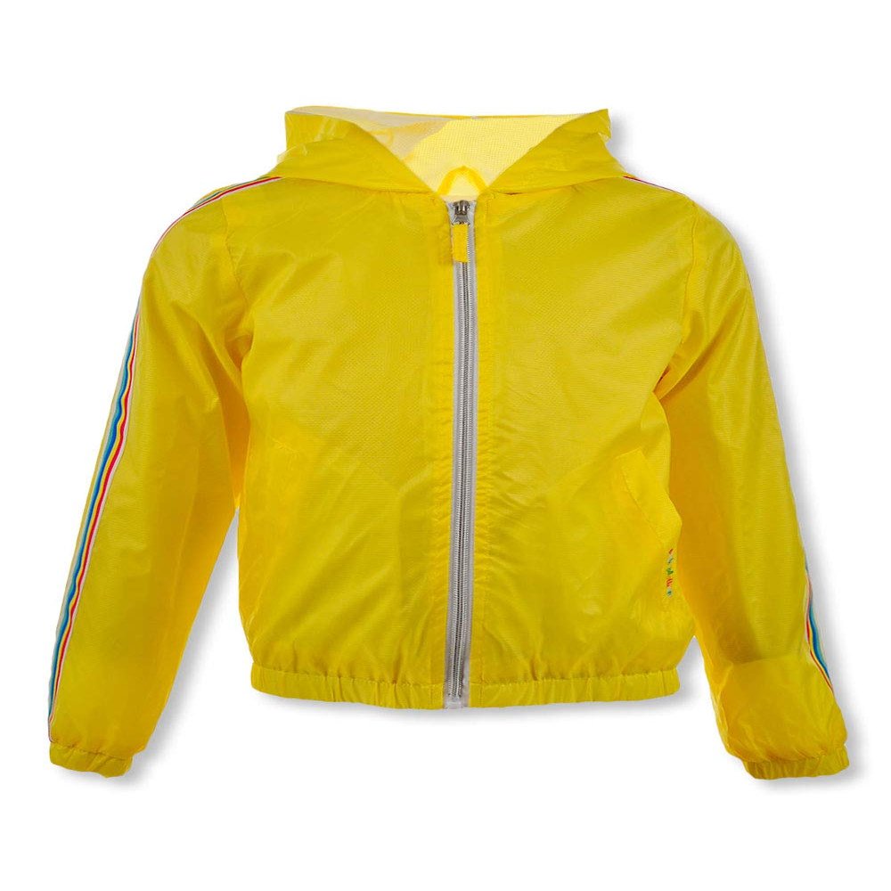 Pink Platinum Toddler Girls Windbreaker Jacket, Yellow, 3T