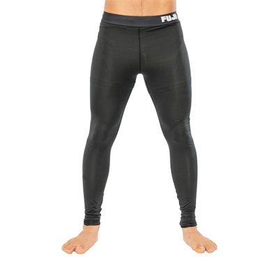 FUJI- Baseline V2 Jiu-Jitsu Spats Compression Pants, Ultra-Lightweight Grappling Spats for Men, Black, X-Large