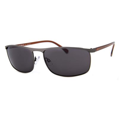 A.J. Morgan Back Up 63012-GUN Wrap Sunglasses, Gunmetal, 65 mm
