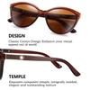 FEISEDY Classic Cateye Polarized Sunglasses for Women 100% UV Protection B2512 view 2
