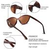 FEISEDY Classic Cateye Polarized Sunglasses for Women 100% UV Protection B2512 view 4