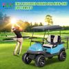 10L0L Golf Cart Seat Covers Universal for Yamaha G29 Drive2 Club Car DS Precedent Tempo Standard Front Seats, Breathable Mesh Bench Seat Cover, No Drilling Seat Cushion - All-Season Comfort view 2