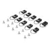 10Pcs Kayak D Ring, Boat Rigging D Ring Down Loop Deck Fitting Accessories with M6 Screws for Canoe Kayak Boat Fishing Sailing Boating Supplies Kayak D Ring Kayak D Ring with Screw Kit view 3
