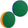 ONE250 Air Hockey Pushers and Blue Air Hockey Pucks, Goal Handles Paddles Replacement Accessories for Game Tables (4 Striker, 4 Puck Pack) (Orange & Blue) view 4