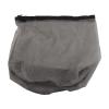 Mesh Stuff Sack XXL, Camping Mesh Storage Bag Nylon Drawstring Mesh Sack for Outdoor Travel Hiking (XXL-Black)