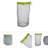 VGEBY1 Camping Mesh Storage Bag, Ultralight Nylon Drawstring Mesh Sack Stuff Storage Bag for Outdoor Travel Hiking (L-Green) view 3