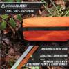 AquaQuest Survivor High Visibility Tarp - Portable Safety Shelter or Emergency Rain Fly - Disaster Preparedness Must Haves for Hiking, Backpacking & Expedition, 15 x 15 ft view 4
