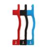 Maso 2PCS Bicycle Disc Brake Mount Adaptor for 203mm / 8'' Front Caliper PM (BLUE) view 2