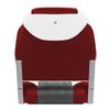XGEAR Deluxe Low Back Boat Seat, Fold-Down Fishing Boat Seat (White/Red, 1 Seat) view 4