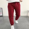 Snoly Women's Warm Sherp-Lined Sweatpants Winter Running Active Thermal Fleece Jogger Pants (Red, Small) view 2