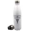 Daughter of Poseidon Greek Demigod 17 oz White Stainless Steel Water Bottle, Poseidon Greek Mythology Goddess White Stainless Steel Travel Water Bottle view 2