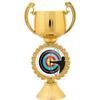 Crown Awards Personalized Archery Trophy, 7.25" Gold Cup Archery Trophies with Free Custom Engraving 50 Pack Prime view 2