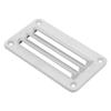 Sea-Dog Abs White Louvered Vent, 4-7/8"L X 10-1/8"W view 1