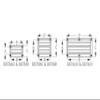 Sea-Dog Abs White Louvered Vent, 4-7/8"L X 10-1/8"W view 2