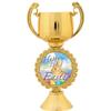 Crown Awards Personalized Easter Trophy, 7.25" Gold Cup Happy Easter Trophies with Free Custom Engraving 50 Pack Prime view 2