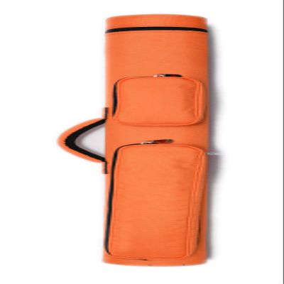 2x2 Hard Oval Pool Cue Billiard Stick Carrying Case (Several Colors Available) (Orange(New))
