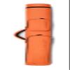 2x2 Hard Oval Pool Cue Billiard Stick Carrying Case (Several Colors Available) (Orange(New)) view 1
