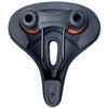 Zol City Black Bike Saddle Prostatic Memory Foam (Large) view 4
