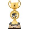 Crown Awards Personalized Religious Graduation Trophy, 7.25" Gold Cup Religious Graduation Trophies with Free Custom Engraving 50 Pack Prime view 1