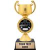 Crown Awards Personalized Bodybuilding Trophy, 7.25" Gold Cup Bodybuilding Trophies with Free Custom Engraving 50 Pack view 1