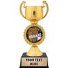Crown Awards Personalized Debate Trophy, 7.25" Gold Cup Debate Trophies with Free Custom Engraving 10 Pack Prime view 1