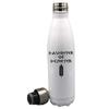 Daughter of Demeter Greek Demigod 17 oz White Stainless Steel Water Bottle, Demeter Greek Mythology Goddess White Stainless Steel Travel Water Bottle view 2