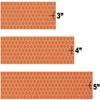 White Water Archery Orange Reflective Filled Honeycomb Arrow Wraps 15 Pc Pack 10 Colors Choose Length Width (4, 1.4) view 2