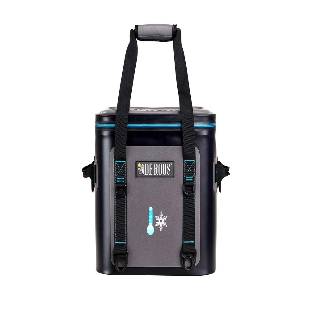 DEROOS Soft Cooler 35 Can 18L, Designed to be airtight and Waterproof, case Constructed with modules, Seamlessly Heat Sealed, Leakproof Cooler for Fishing, Kayaking, Camping, Hiking, Picnics