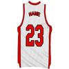 VWAQ Custom Basketball Jersey Removable Wall Decal Personalized Name and Number - BB5 (White, 30"H X 15.5"W) view 1