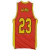 VWAQ Custom Basketball Jersey Removable Wall Decal Personalized Name and Number - BB5 (Orange, 30"H X 15.5"W) view 1