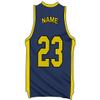VWAQ Custom Basketball Jersey Removable Wall Decal Personalized Name and Number - BB5 (Blue, 36"H X 18.5"W) view 1