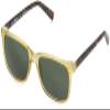 A.J. Morgan Borgnine 62204-YLW Rectangular Sunglasses, CRY.Yellow, 55 mm view 1