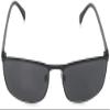 A.J. Morgan Back Up 63012-BLK Wrap Sunglasses, Black, 65 mm view 2