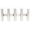 NovelBee 5 Tubes 316 Stainless Steel Fishing Rod Holder for Boats Yacht view 2